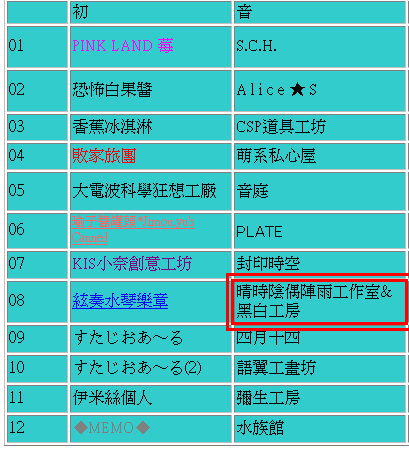 會場位置